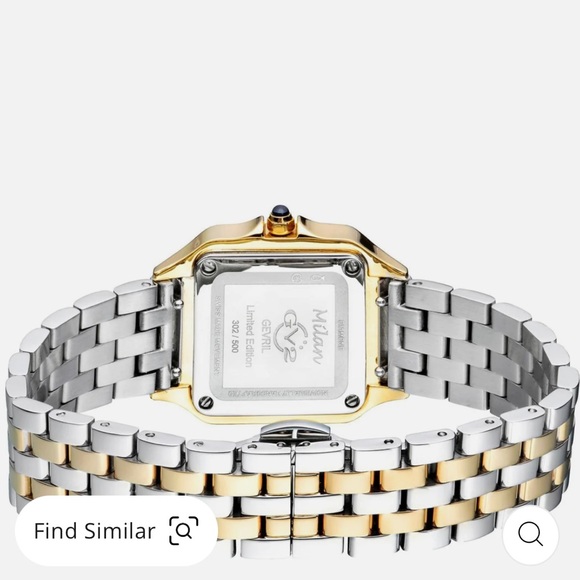 GB2 Woman’s Milan Diamond Square watch — like new and never worn - Picture 3 of 5